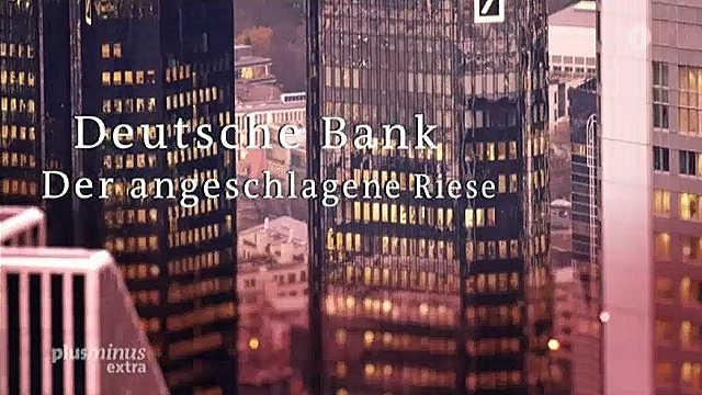 ard Magazin PlusMinus "Deutsche Bank"